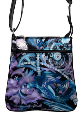 CSOP 1367 SKULLS FLORAL BUTTERFLY