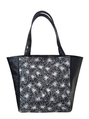 STRB 1346 SH BLK SPIDER WEB GLOW