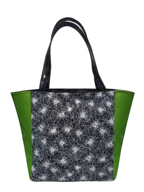 STRB 1346 SH GRN SPIDER WEB GLOW