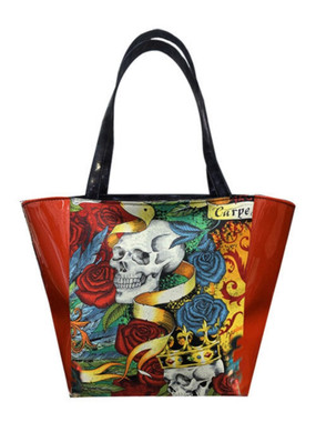 STRB 1059 SH RED SKULLS DUGGERY