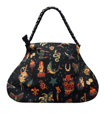 LDRB 1151 SKULLS TATTOO BLACK