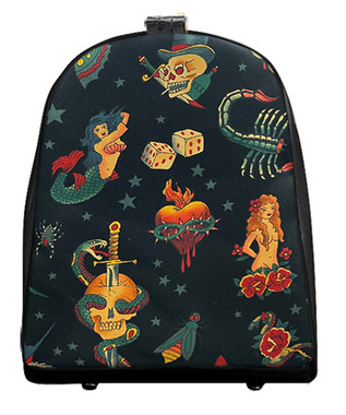 MIBP 1151 SKULLS TATTOO BLACK