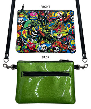 CLPB 1076 SH GREEN PACKED OF DANCING SKULLS