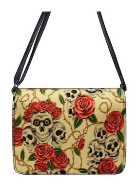 SLCM 1004 M SKULL ROSE TATTOO