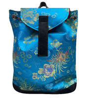 LBP 4441 ASIAN GOLDEN FLOWERS TURQUOISE