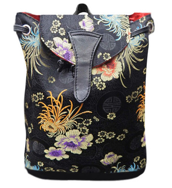 LBP 4407 ASIAN GOLDEN FLOWERS BLACK