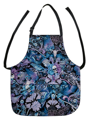 1367 SKULLS FLORAL BUTTERFLY