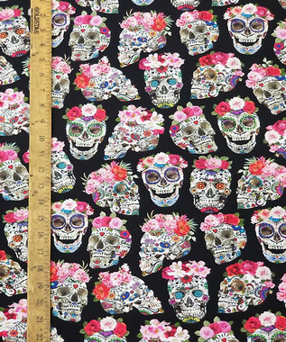1382 RAINBOW SKULLS