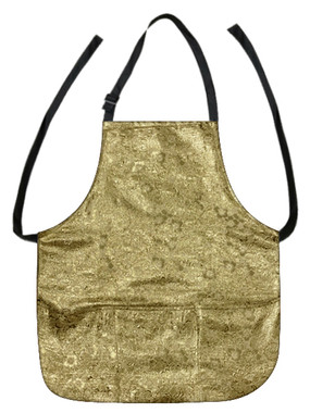 APR 12222 GOLDEN FLOWERS POLYESTER