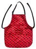 APR 8504 POLKADOTS BLACK RED
