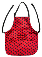 APR 8504 POLKADOTS BLACK RED