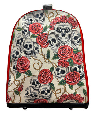 XLBP 1004 SH RED SKULLS PINK ROSE