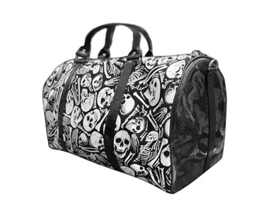 LDF 1359-SH-BLACK PACKED SKELETON GLOW