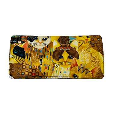 WW 5193 GOLDEN BEJEWELED CATS