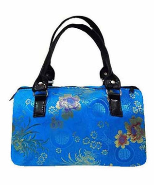 DRB 4441 ASIAN BLUE FLOWERS