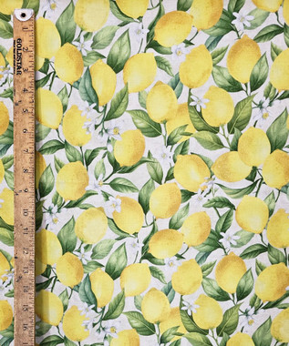 4057 LEMON WITH LEAVES