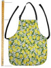 APRON 4057 LEMON WITH LEAVES
