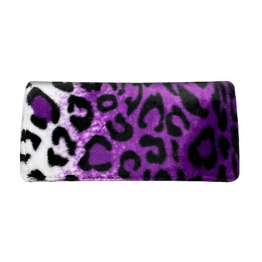 WW 3069 LEOPARD PURPLE ANIMAL FUR