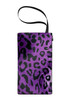 LCB 3069 LEOPARD PURPLE ANIMAL FUR
