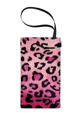 LCB 3071 LEOPARD PINK ANIMAL FUR