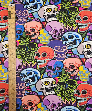 1387 NEON SKULLS