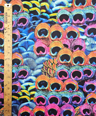 5231 PEACOCK MULTI FEATHERS