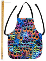 APR 5231 PEACOCK MULTI  FEATHERS