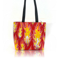 BB 3303 FLAME 103 PINUP GIRL 50's CALENDAR GIRLS PATTERN BUCKET