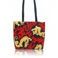 BB 3306 DRAGON FIRE 102 DRAGONS ASIAN PATTERN BUCKET