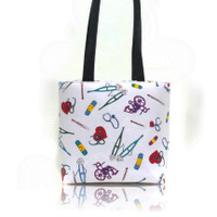 BB 3351 NURSING 101 PATRIOTIC AMERICAN HEROES PATTERN BUCKET