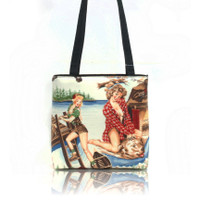 BB 4264 THE GREAT OUTDOOR PIN UP GIRL 106 PATTERN BUCKET