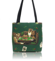 BB 5054 DOGS PLAYING POKERS ANIMAL DOG PATTERN BUCKET