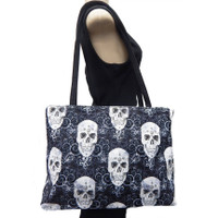 DB 1049 SHINY METALIK SKULLS  PATTERN