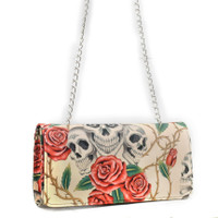 EVCL1004 SKULLS ROSES TATTOO 101 PATTERN