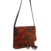 MS1203 SKULLS ON FIRE 103 SKELETON PATTERN