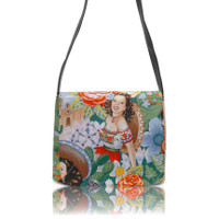 MS1519-4 SENORITA PIN UP GIRLS 50's LATINO CULTURAL PATTERN