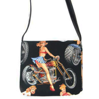 MS3209 CHOPPER 109 MOTORS CHOPPERS PINUP GIRL 50's PATTERN