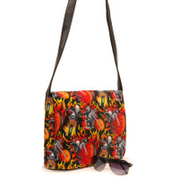 MS3218 DEVIL BIKERS MOTORS CHOPPERS SKELETON SKULLS PATTERN