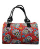 DRB 1048 FOLKLORIC SUGAR SKULLS RED