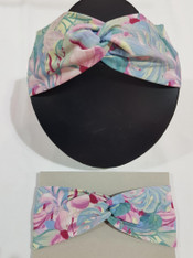 Floral Twist Headband - Multi