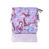 Mermaids Flap Bag - Purple