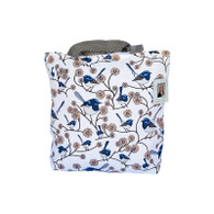 Sue Schrieber Recycled Cotton Tote Bag - Blue Wren Bliss