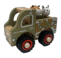 Zoo Truck with Animal Figurines