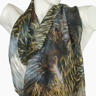 Echidna Pure Silk Chiffon Scarf