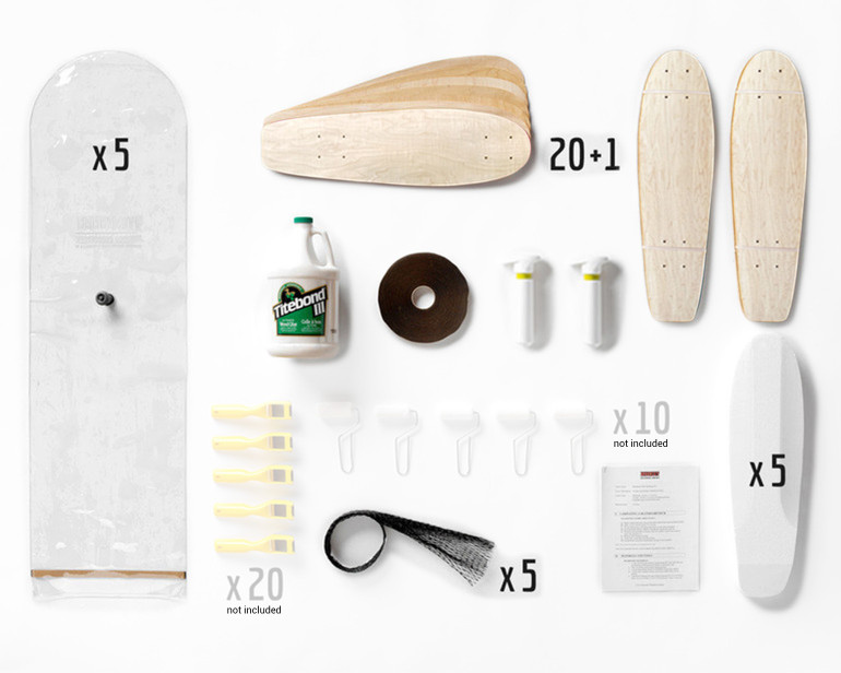 These Multi-Packs provide enough material for a group of 2, 10 or 20 students to all build mini-cruisers. The perfect teacher resources for inclusive education!