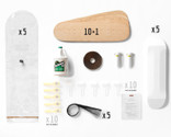This Multi-Pack provides enough material for a group of 2, 10 or 20 students to all build Street Decks. This method of student centered learning creates opportunities for enhanced STEAM learning through cooperative education.
