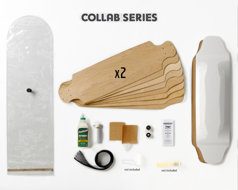A collaboration between well-known board builder Rob Defreitas of Bombora Boards and Roarockit!