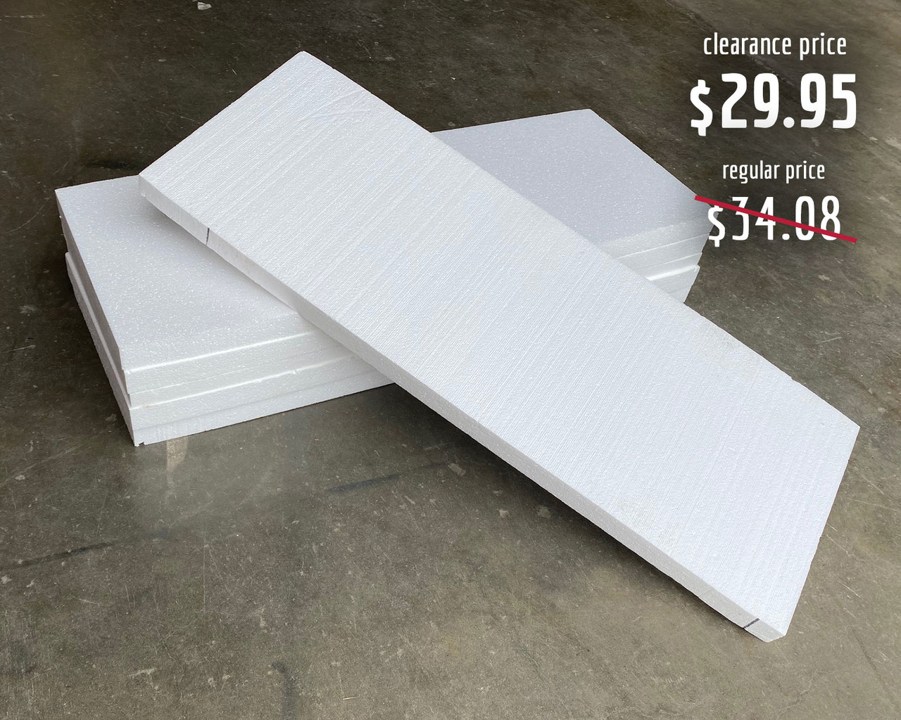 Polyethylene Foam Sheet 1/2 White Pack