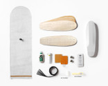 This kit contains everything you need to make Lil'Rockit boards: 100% Canadian maple veneer sheets, mold for shaping, glue, and Thin Air Press This kit contains everything you need to make Lil'Rockit boards: 100% Canadian maple veneer sheets, mold for shaping, glue, and Thin Air Press