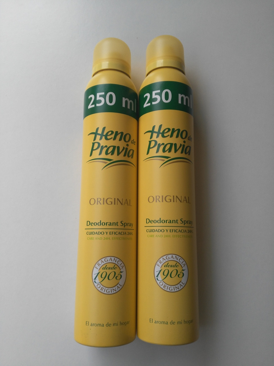 Heno De Pravia Deodorant Spray 250ml X 2 Spanish Gemstone Trading